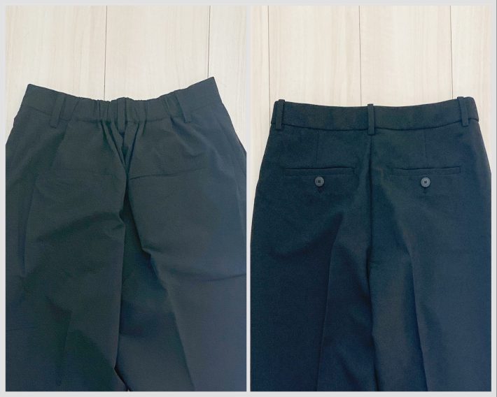 左：ワークマン　右：ユニクロ