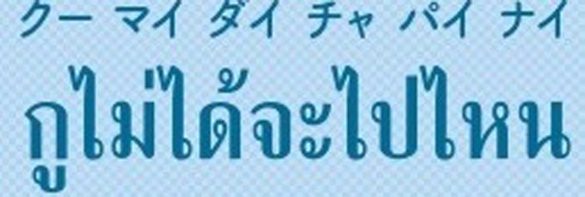 『ドラマで学べるタイ語練習帳』言葉
