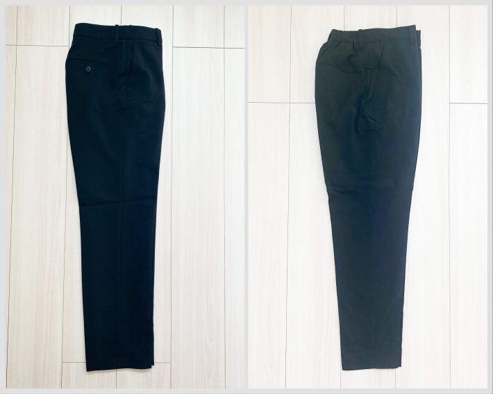 左：ワークマン　右：ユニクロ