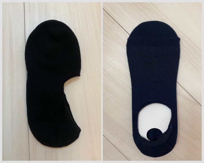 左：ユニクロ／右：ワークマン