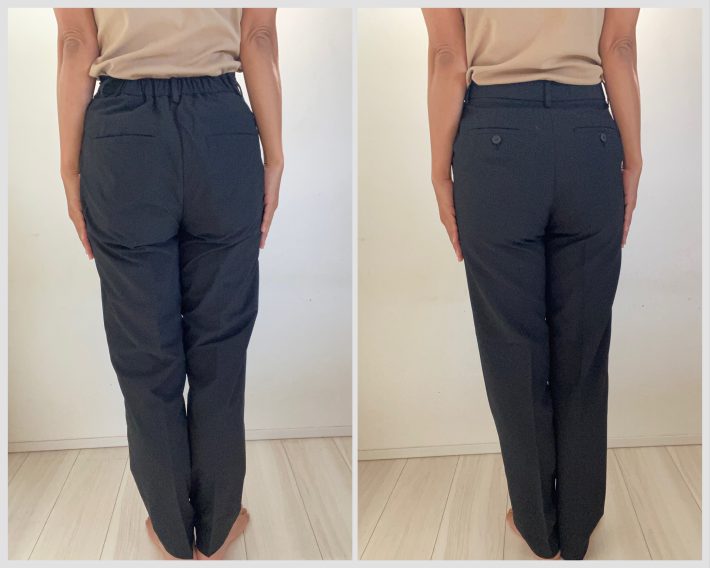 左：ワークマン　右：ユニクロ