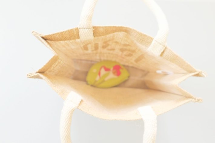 1830ロゴ入りジュートバッグ