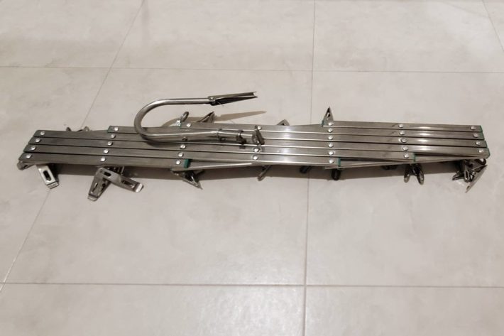 完全に畳んだところ