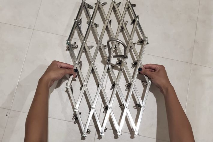 簡単に伸び縮みできる