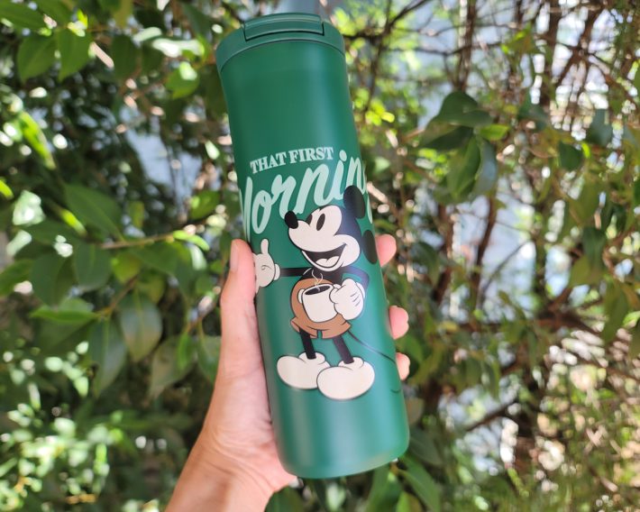 DISNEY Mickey フリップリッドステンレスボトル グリーン 473ml （4900円）