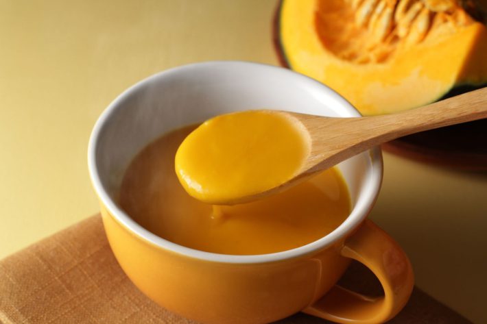 かぼちゃとパンプキンスープ