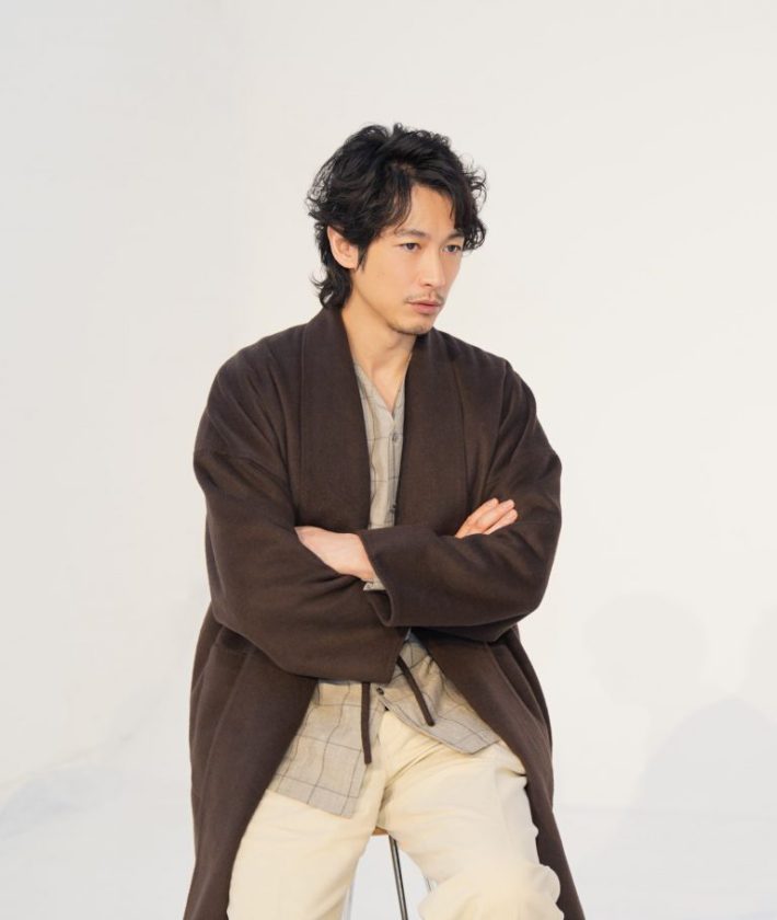 映画『Pure Japanese』公開時のインタビュー写真（撮影／M TAKANORI）