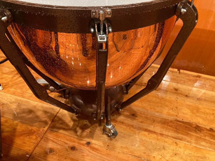 濡れてしまった楽器