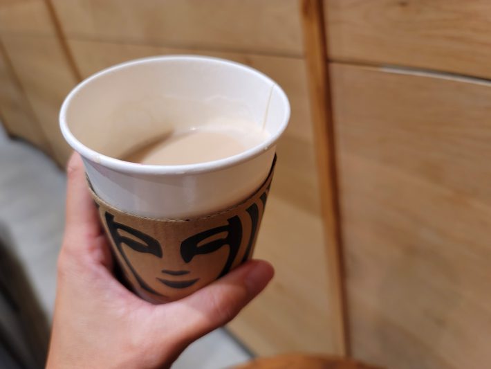 スタバのティーラテ