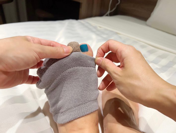 3COINS「足指ソックス」