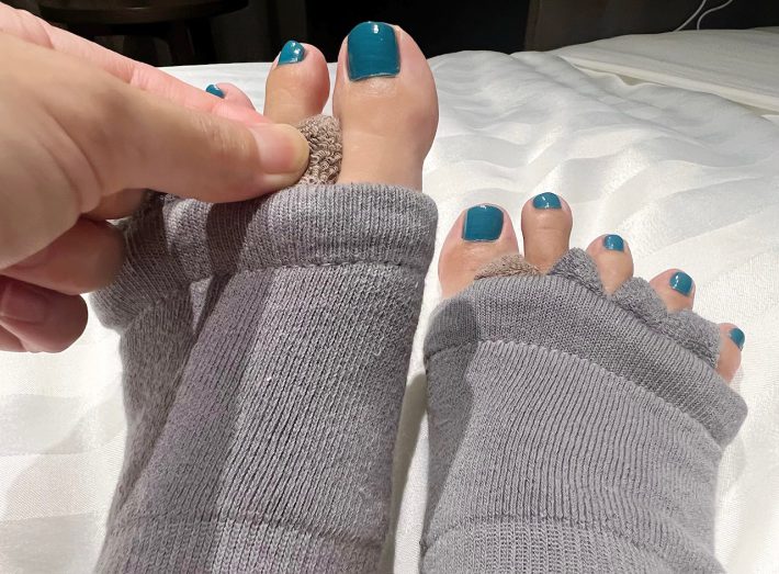 3COINS「足指ソックス」