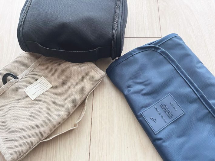 各ポーチの持ち手を比較