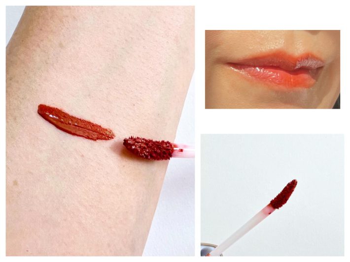 ツヤも残りつつキレイに密着するシナモンナッツ