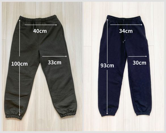 左：ワークマン　右：ユニクロ