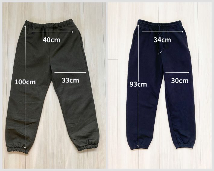 左：ワークマン　右：ユニクロ