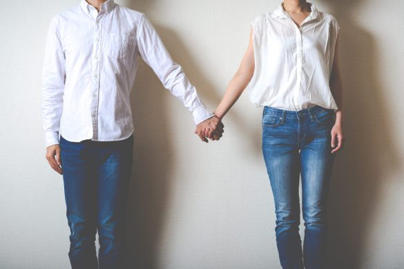 仲の良い男女カップル