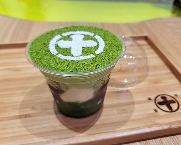 抹茶の世界観がおしゃれなパフェで味わえる