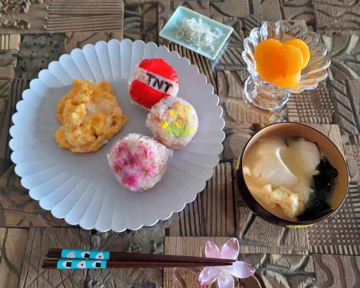 ある日の息子の朝ごはん