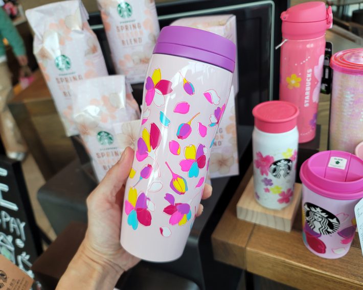 SAKURA2024カーヴドステンレスボトルカラフルペタル355ml　4600円