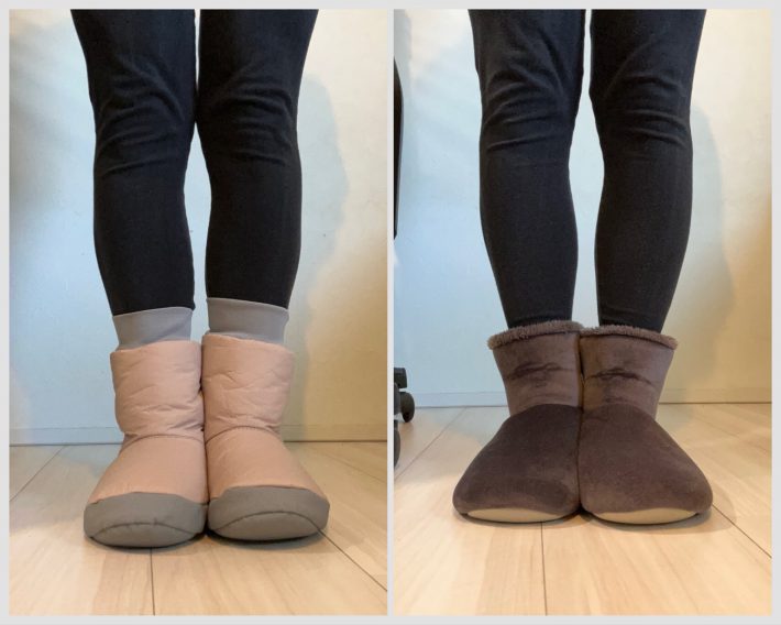 左：ワークマン　右：ユニクロ