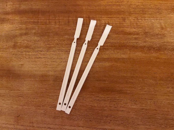 クロマメ 白シリーズの「中栓洗い」