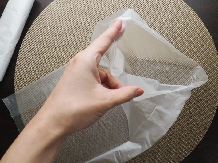 湯せん調理ができるポリエチレン袋