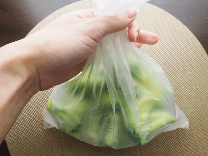 湯せん調理ができるポリエチレン袋