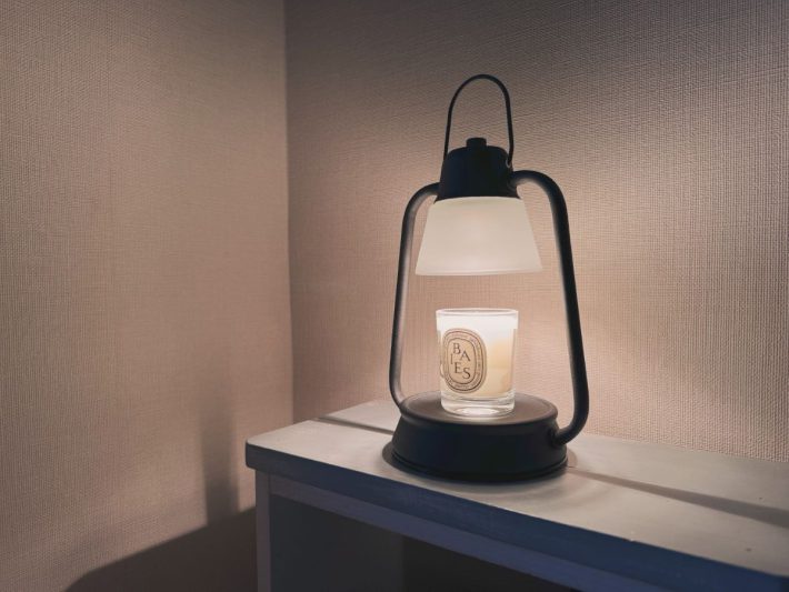 柔らかく温かな灯り×香りの組み合わせは癒し効果抜群