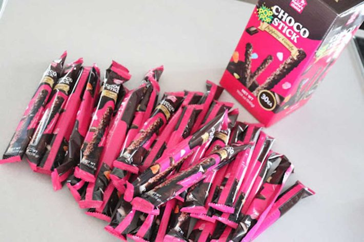 ポッピングチョコスティック