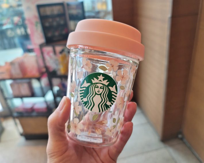 SAKURA2024ダブルウォール耐熱グラスカップ296ml　3400円