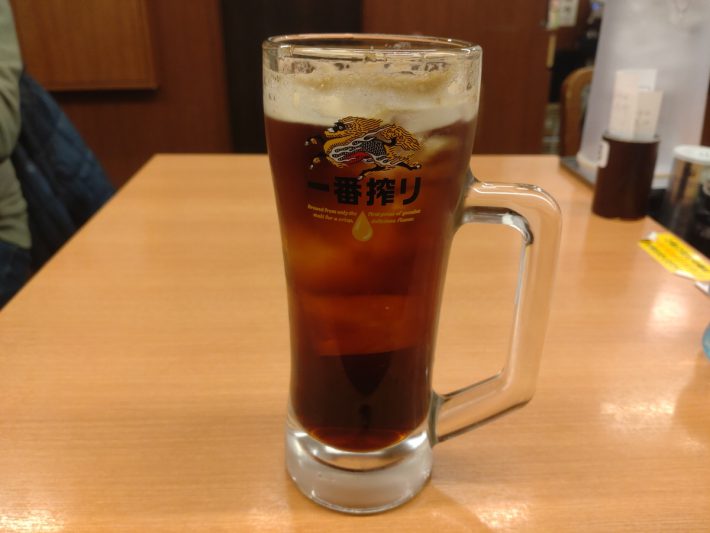 新メニューのドラゴンハイボール