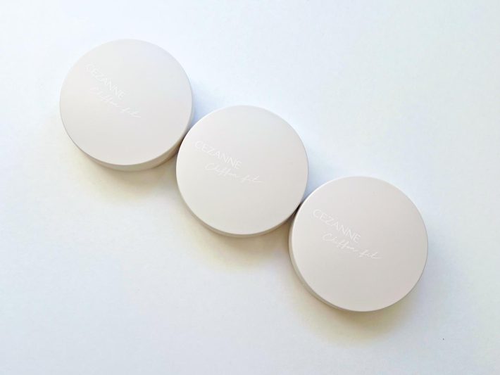 全3色のシフォンフィットクッションファンデーション