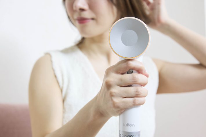 ライトリングの色で風温が一目でわかる