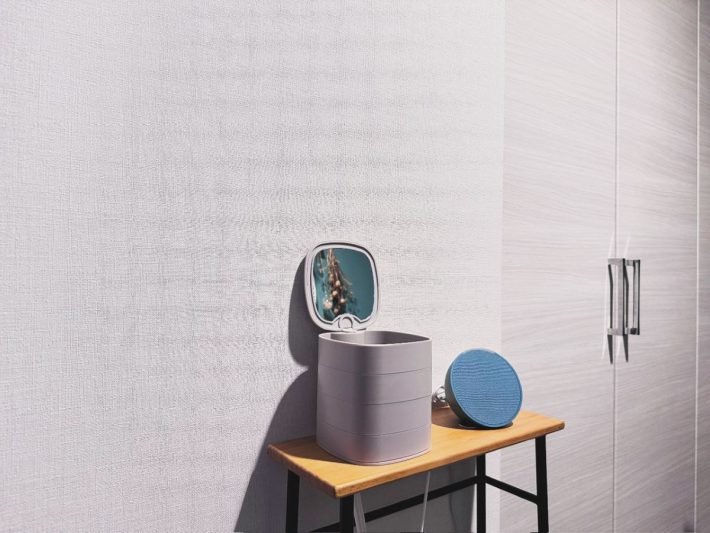 3COINSのアクセサリー収納