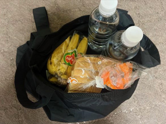 3COINS「リュック2WAYエコバッグ」