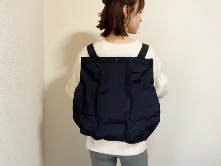 3COINS「リュック2WAYエコバッグ」