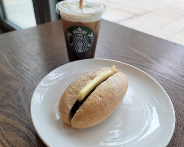 「あんバターサンド」320円