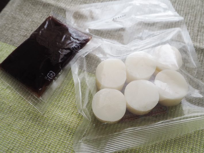 カルディ「レンジで白玉 あんこもち」