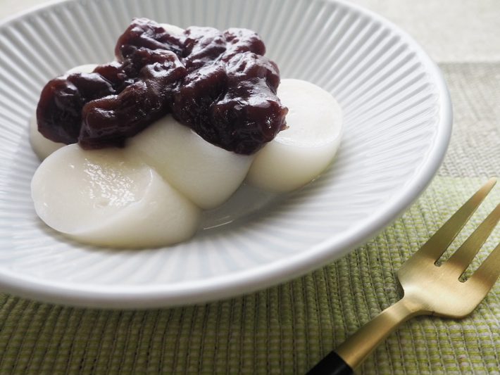 カルディ「レンジで白玉 あんこもち」