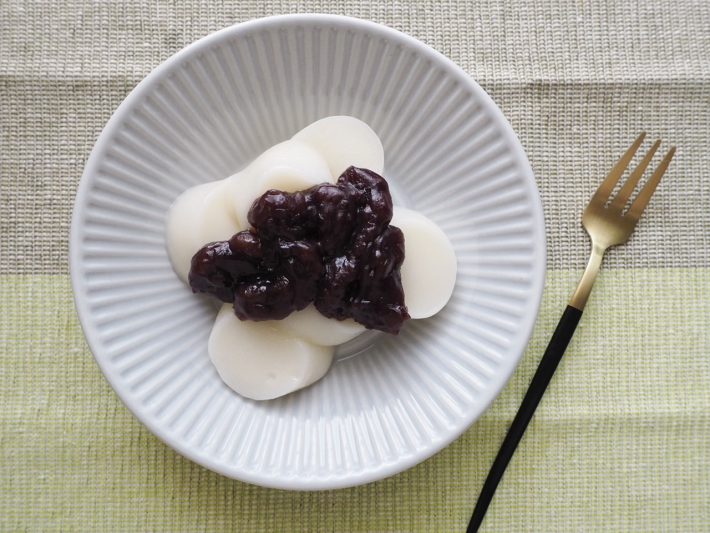 カルディ「レンジで白玉 あんこもち」