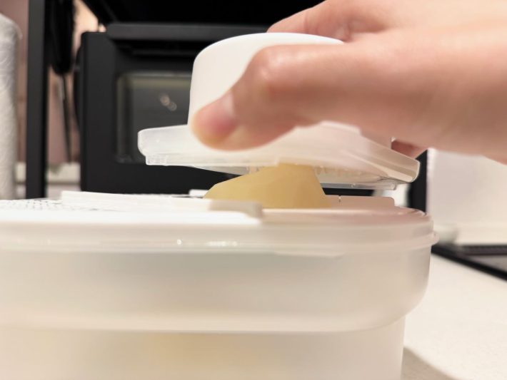 食材の上に置いて使用する