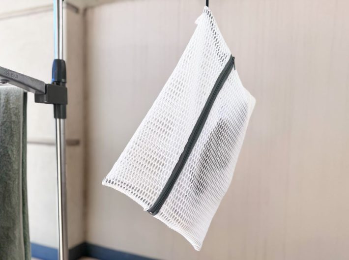 ループ付きで洗ったらそのまま乾かせる