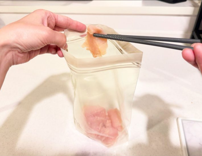 口を開いた時に底が安定するため調理しやすい