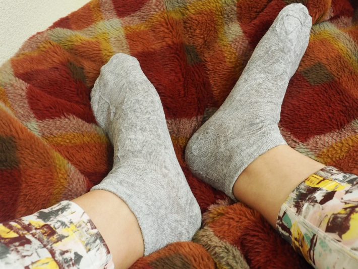 3COINS「圧縮ソックス＆ショーツ」