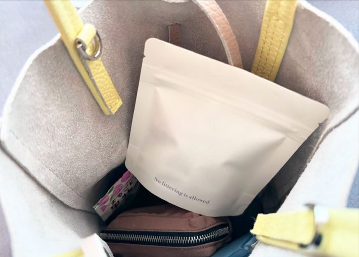 ゴミが入っているとはわからない見た目でスッキリ