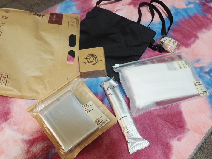 無印「いつものもしもの持ち出しセット」