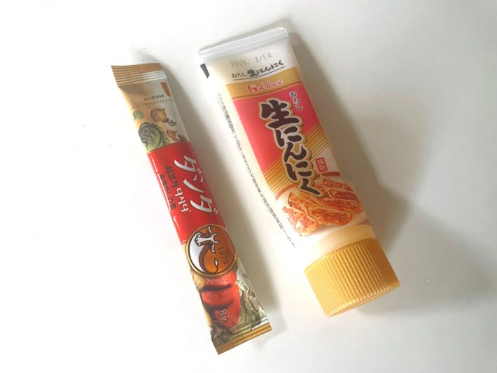 ダシダとにんにくチューブ