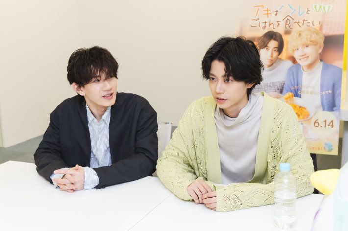 左から赤澤遼太郎さん、高橋健介さん