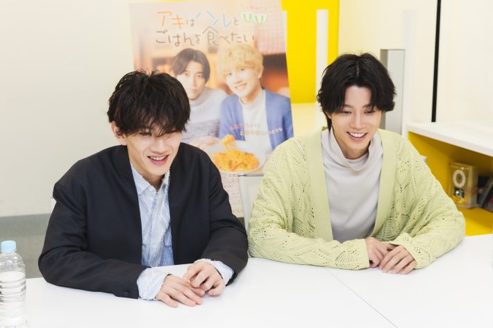 左から赤澤遼太郎さん、高橋健介さん