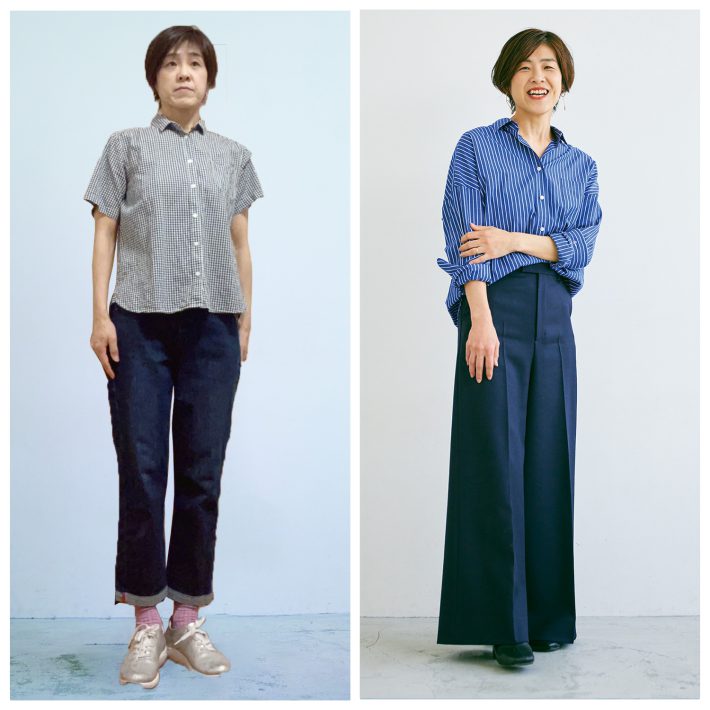 Before（左）After（右）